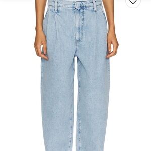 Agolde Light Wash Blue Boyfriend Jeans